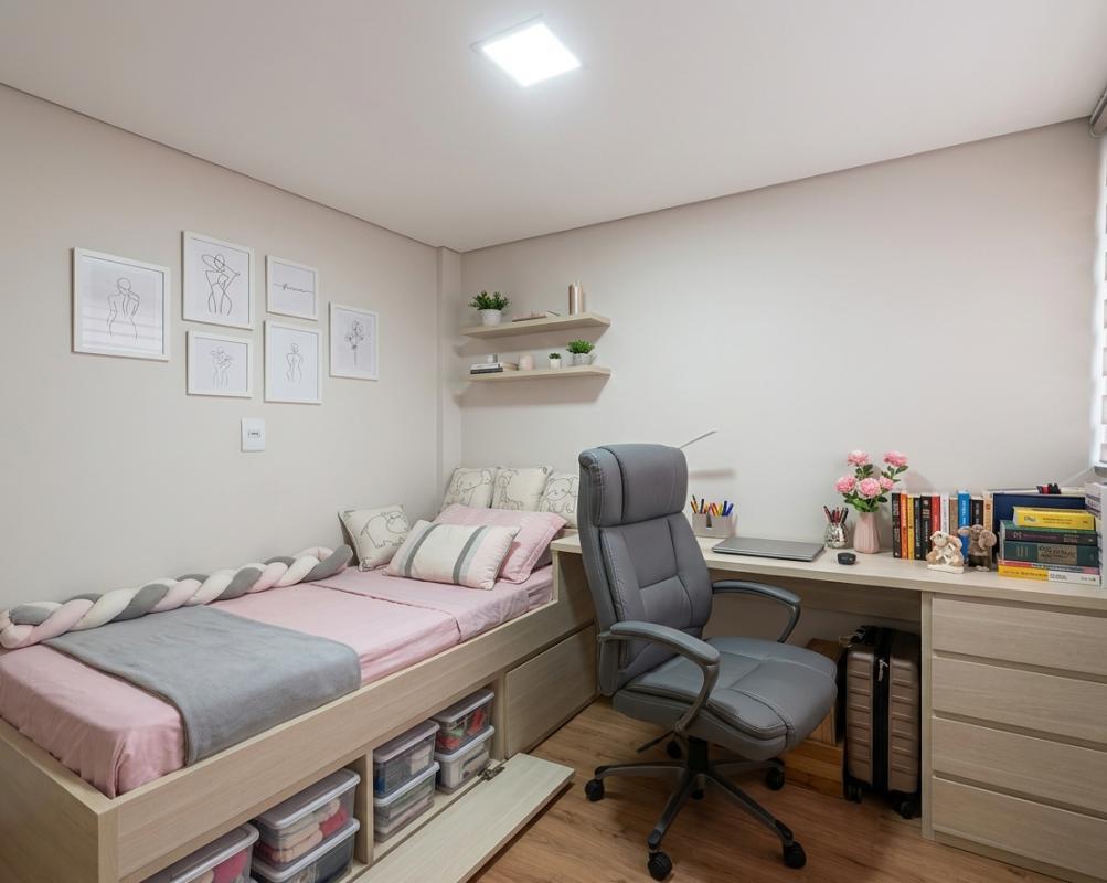 Apartamento, Cardoso (barreiro), 3 Quartos, 2 Vagas, 1 Suíte