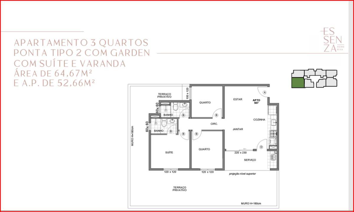 Apartamento, Palmares, 3 Quartos, 2 Vagas, 1 Suíte