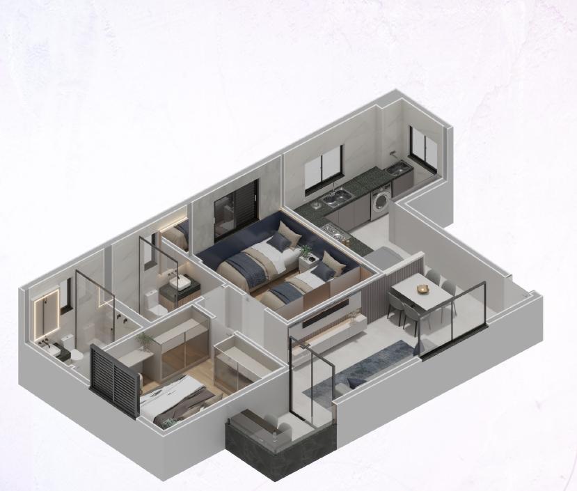 Apartamento, Barroca, 2 Quartos, 1 Vaga, 1 Suíte