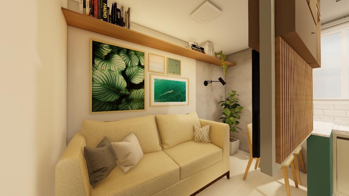 Apartamento, Pedro II, 2 Quartos, 0 Vaga