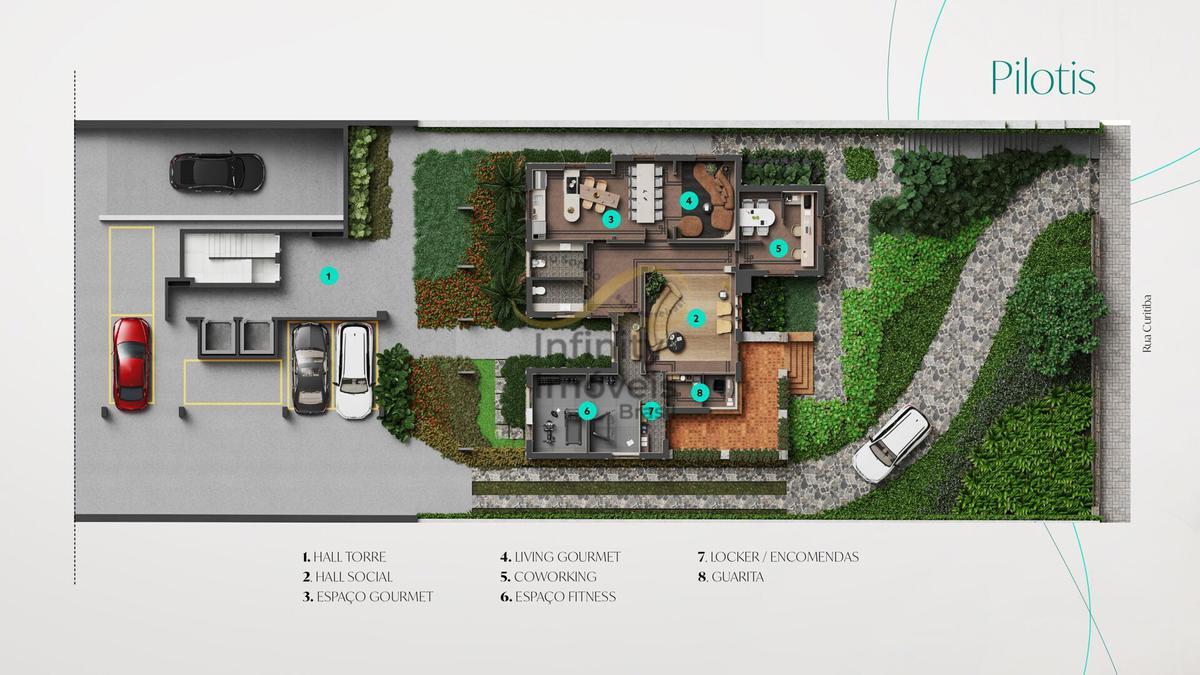 Apartamento, Lourdes, 1 Quarto