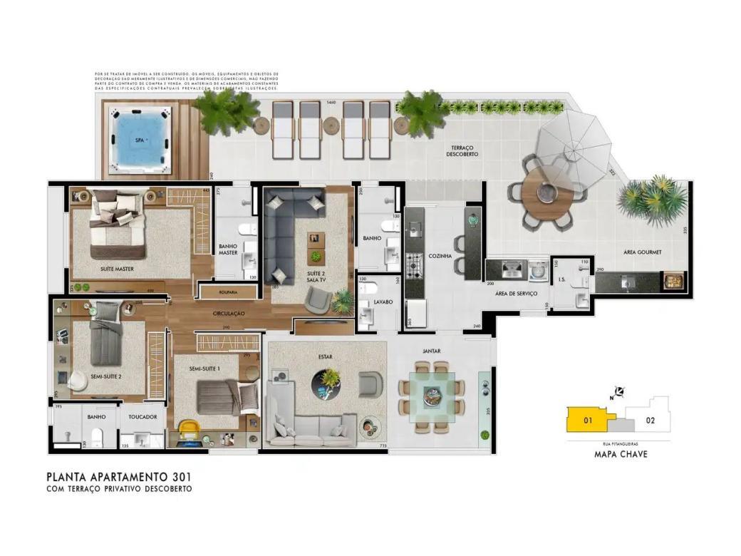 Apartamento, Santo Antônio, 3 Quartos, 3 Vagas, 1 Suíte