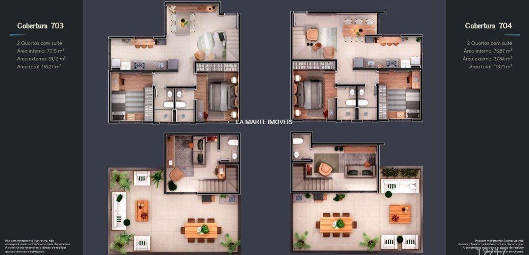 Apartamento, São Lucas, 2 Quartos, 2 Vagas, 1 Suíte