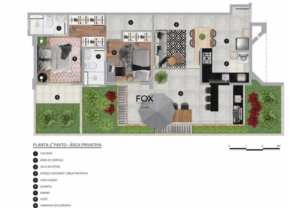 Apartamento, Savassi, 2 Quartos, 2 Vagas, 2 Suítes