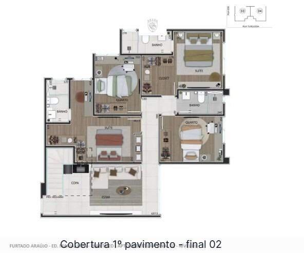 Apartamento, Prado, 3 Quartos, 2 Vagas, 1 Suíte