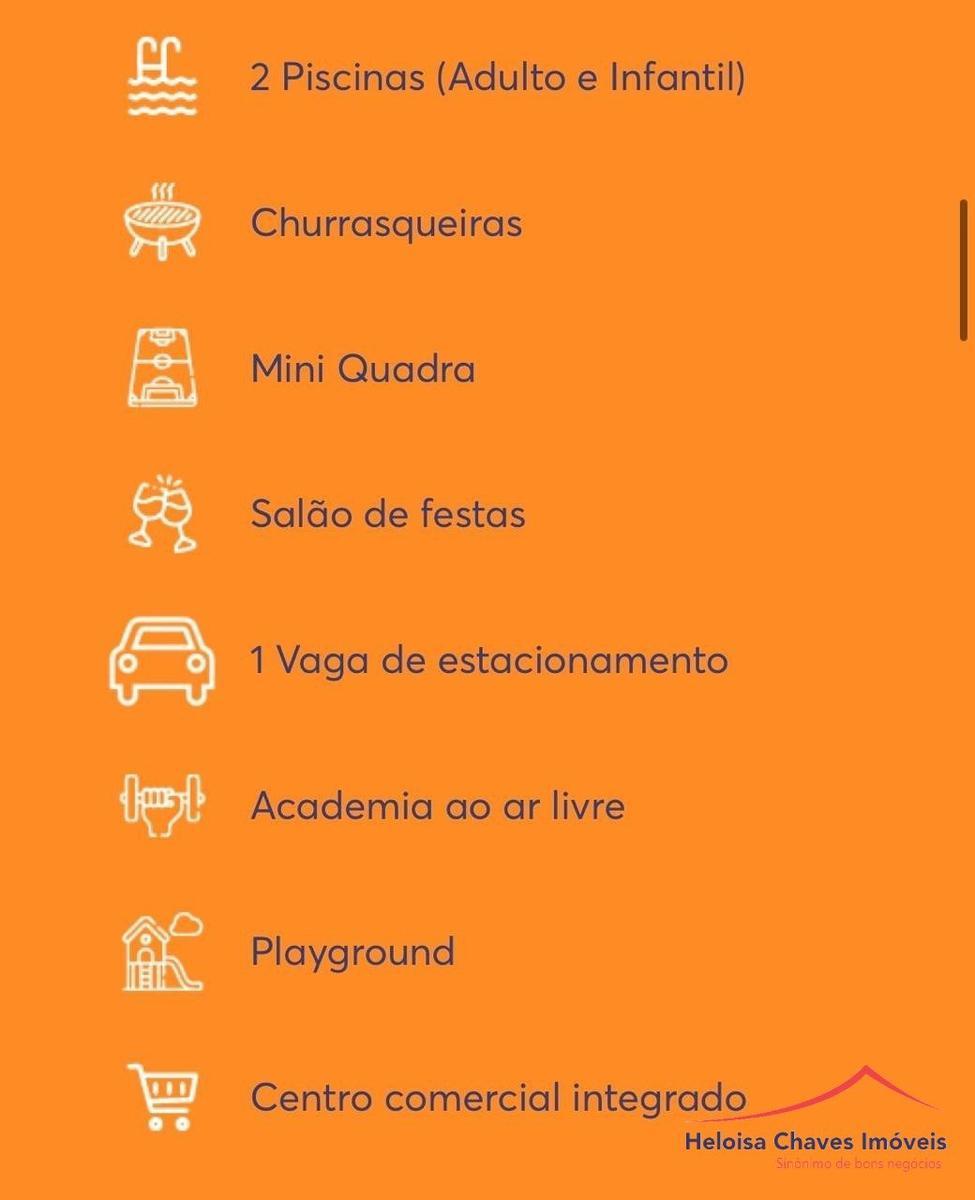 Apartamento, Icaivera, 2 Quartos, 1 Vaga