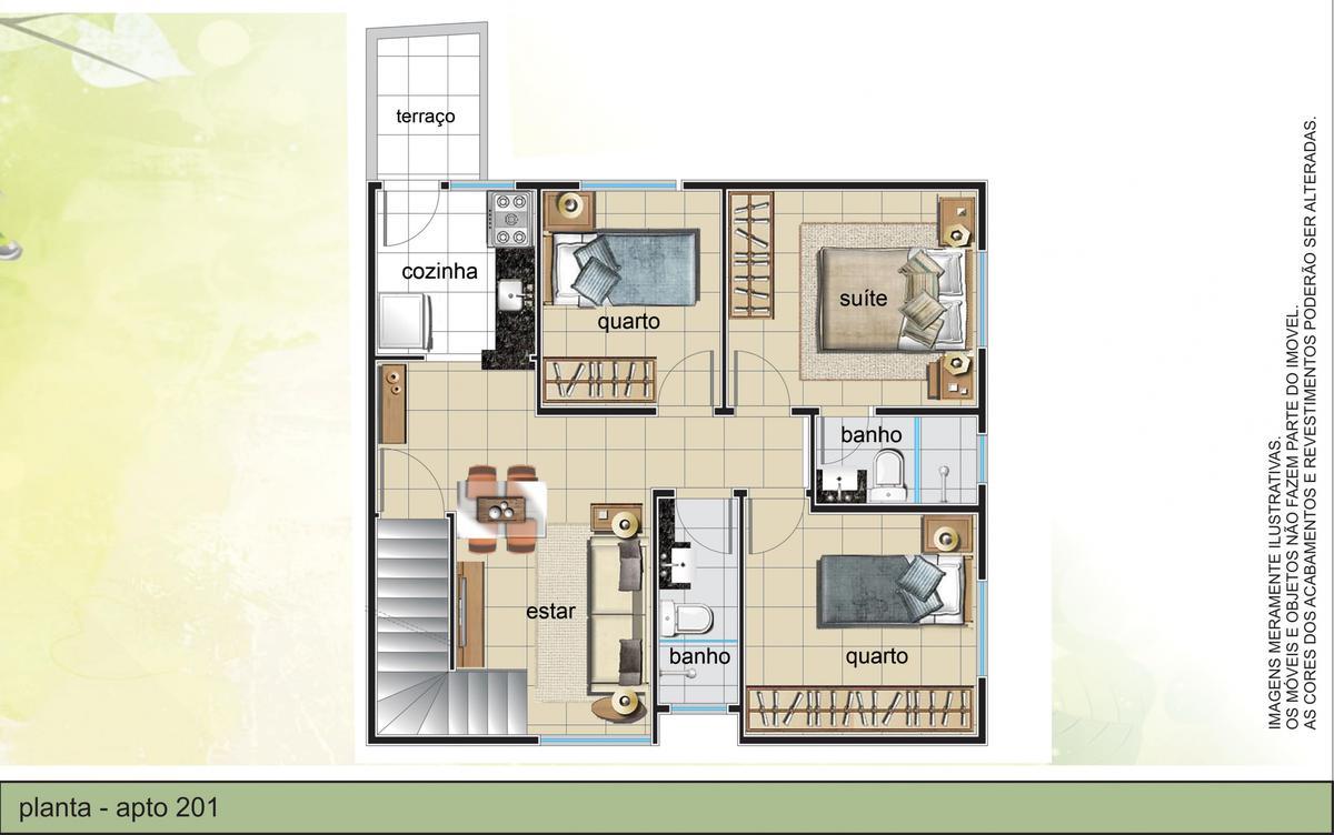 Apartamento, Planalto, 3 Quartos, 1 Vaga, 1 Suíte