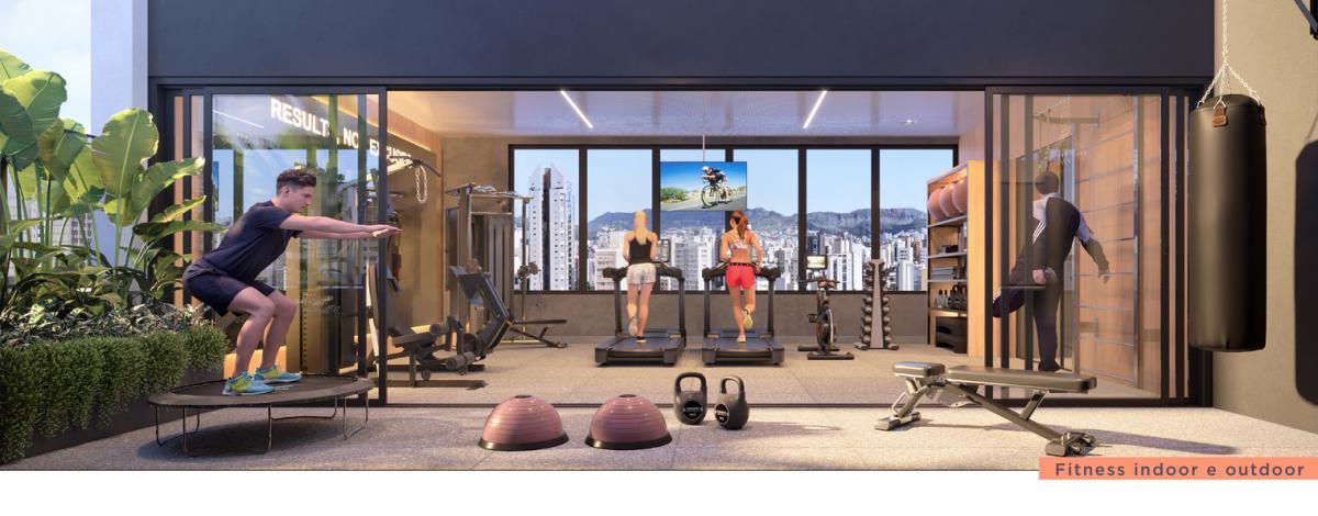 Apartamento, Lourdes, 1 Quarto, 1 Vaga