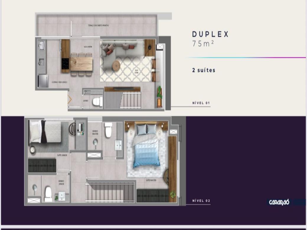Apartamento, Carmo, 1 Quarto, 1 Vaga, 1 Suíte