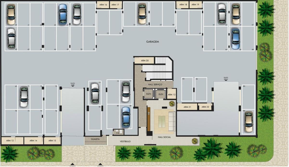 Apartamento, Anchieta, 4 Quartos, 4 Vagas, 3 Suítes