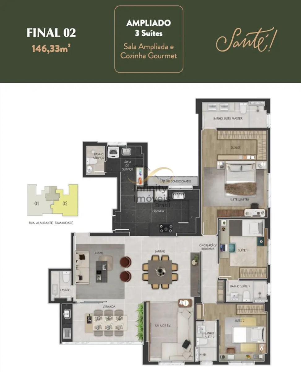 Apartamento, Gutierrez, 4 Quartos