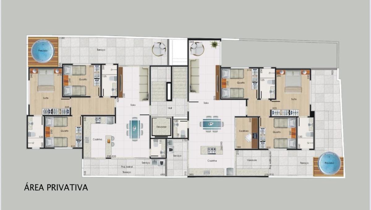 Apartamento, Liberdade, 4 Quartos, 2 Vagas, 1 Suíte