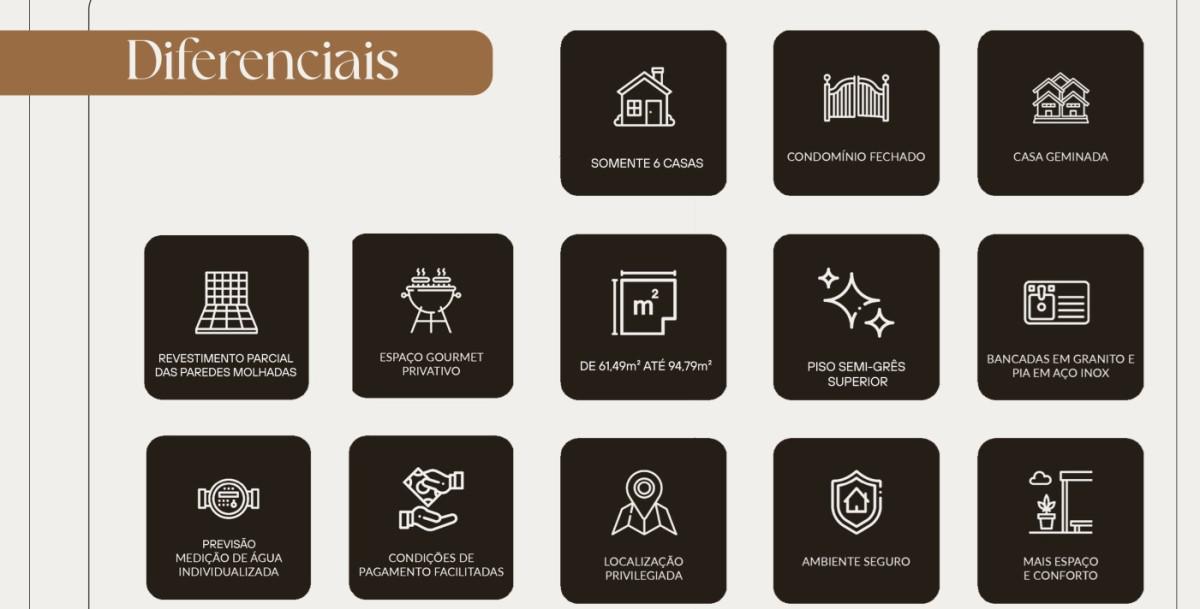 Casa, Chácaras Reunidas Santa Terezinha, 2 Quartos, 1 Vaga