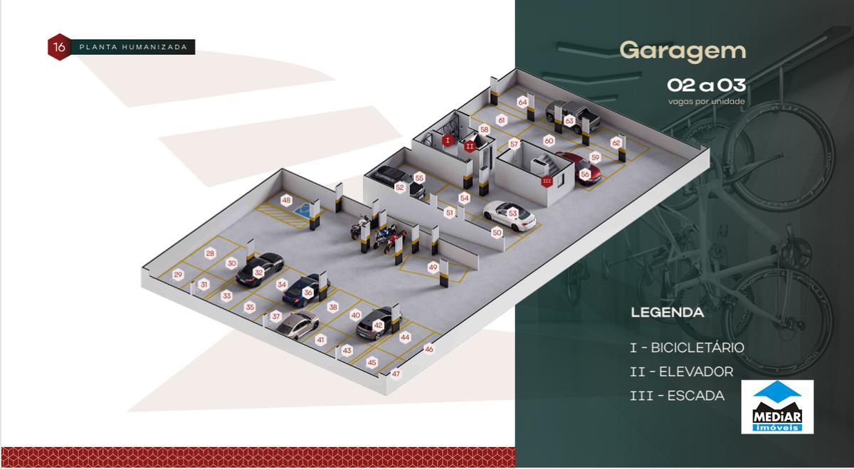 Cobertura, Coração Eucarístico, 3 Quartos, 2 Vagas, 1 Suíte