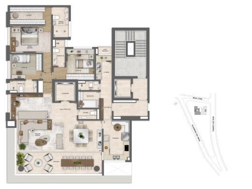 Apartamento, Vale do Sereno, 4 Quartos, 3 Vagas, 2 Suítes
