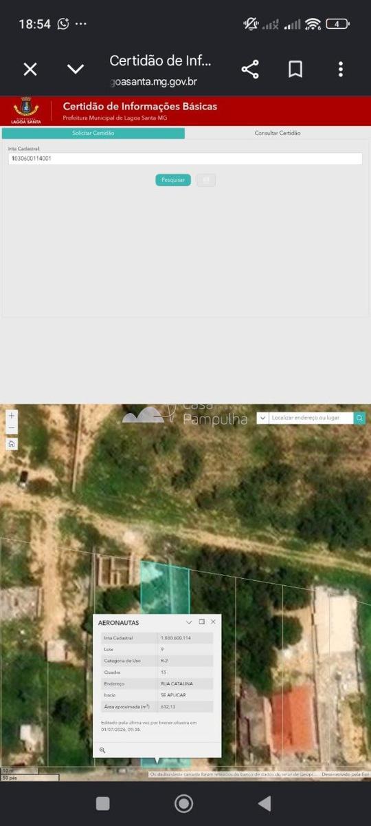 Lote, Aeronautas, 0 Quarto, 0 Vaga
