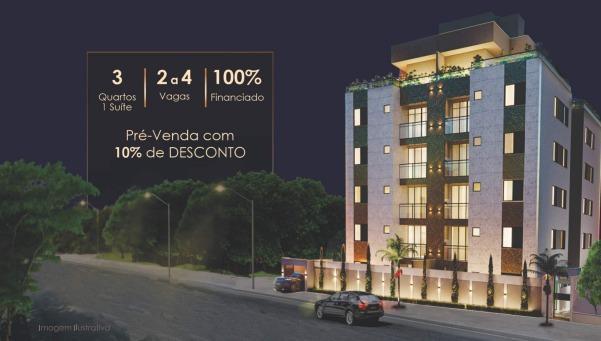 Apartamento, Cabral, 3 Quartos, 2 Vagas, 1 Suíte