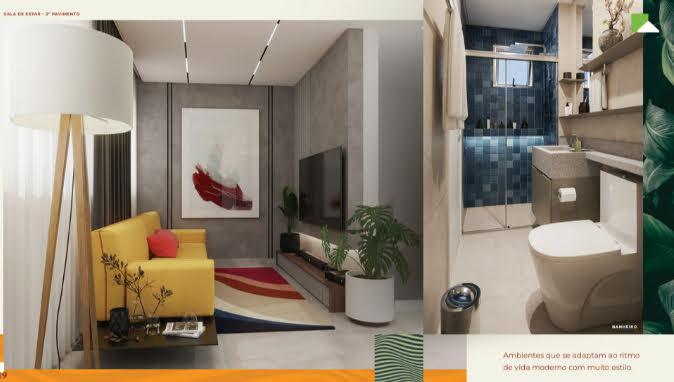 Apartamento, Fernão Dias, 2 Quartos, 1 Vaga, 1 Suíte