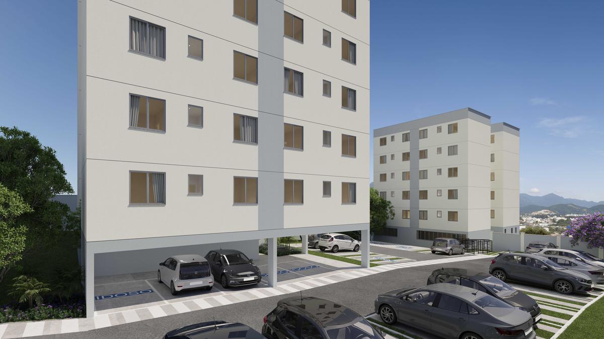 Apartamento, Alvorada, 2 Quartos, 1 Vaga