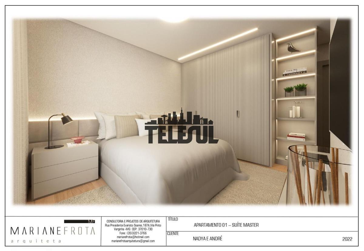 Apartamento, Jardim Andere, 3 Quartos, 2 Vagas, 1 Suíte