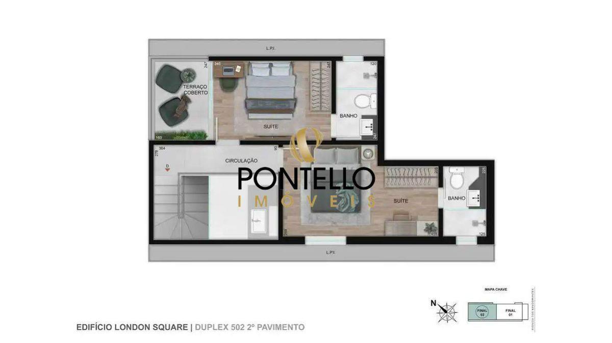 Apartamento, Sion, 2 Quartos, 2 Vagas, 2 Suítes