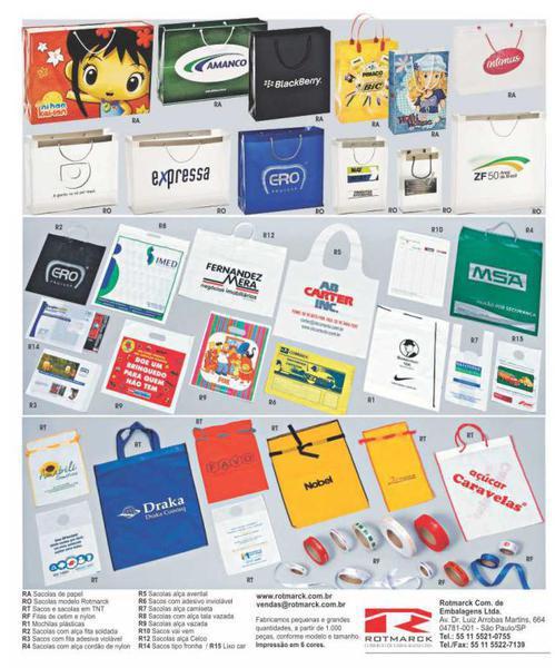 Sacolas de Papel,sacolas Plasticas,sacolas de Tnt,sacolas Ecologicas,sacolas Retornaveis,bobinas Plásticas,sacolas de Pvc,capas Para Ternos