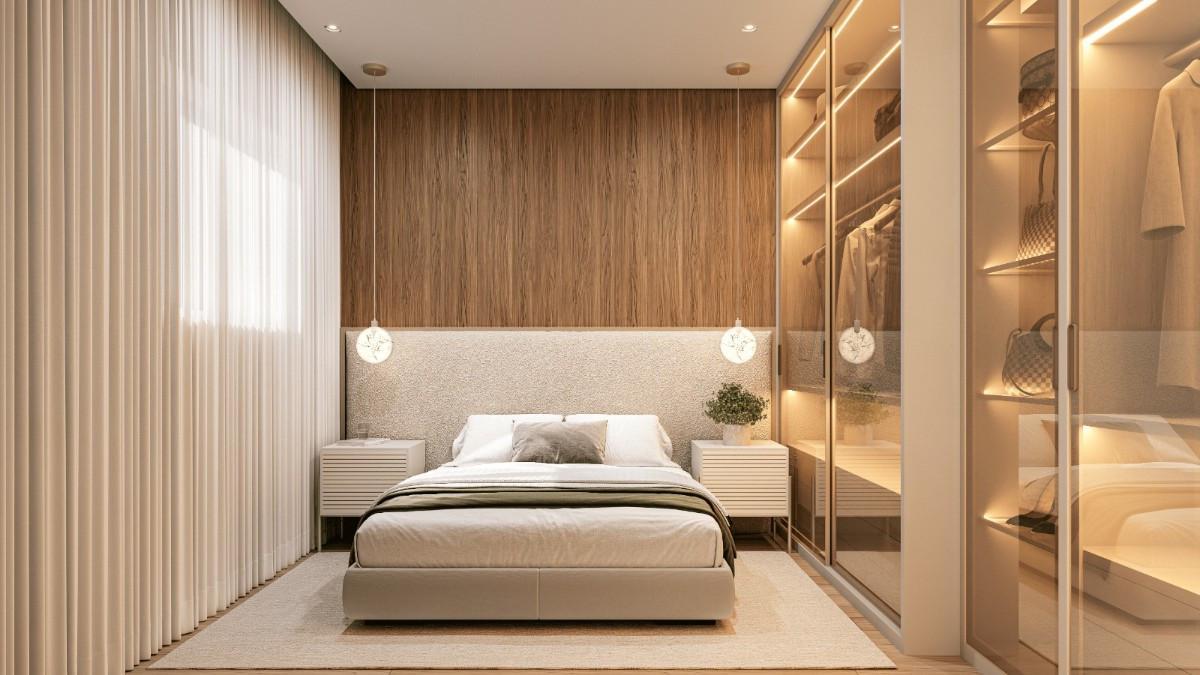 Apartamento, Aparecida, 2 Quartos, 1 Vaga