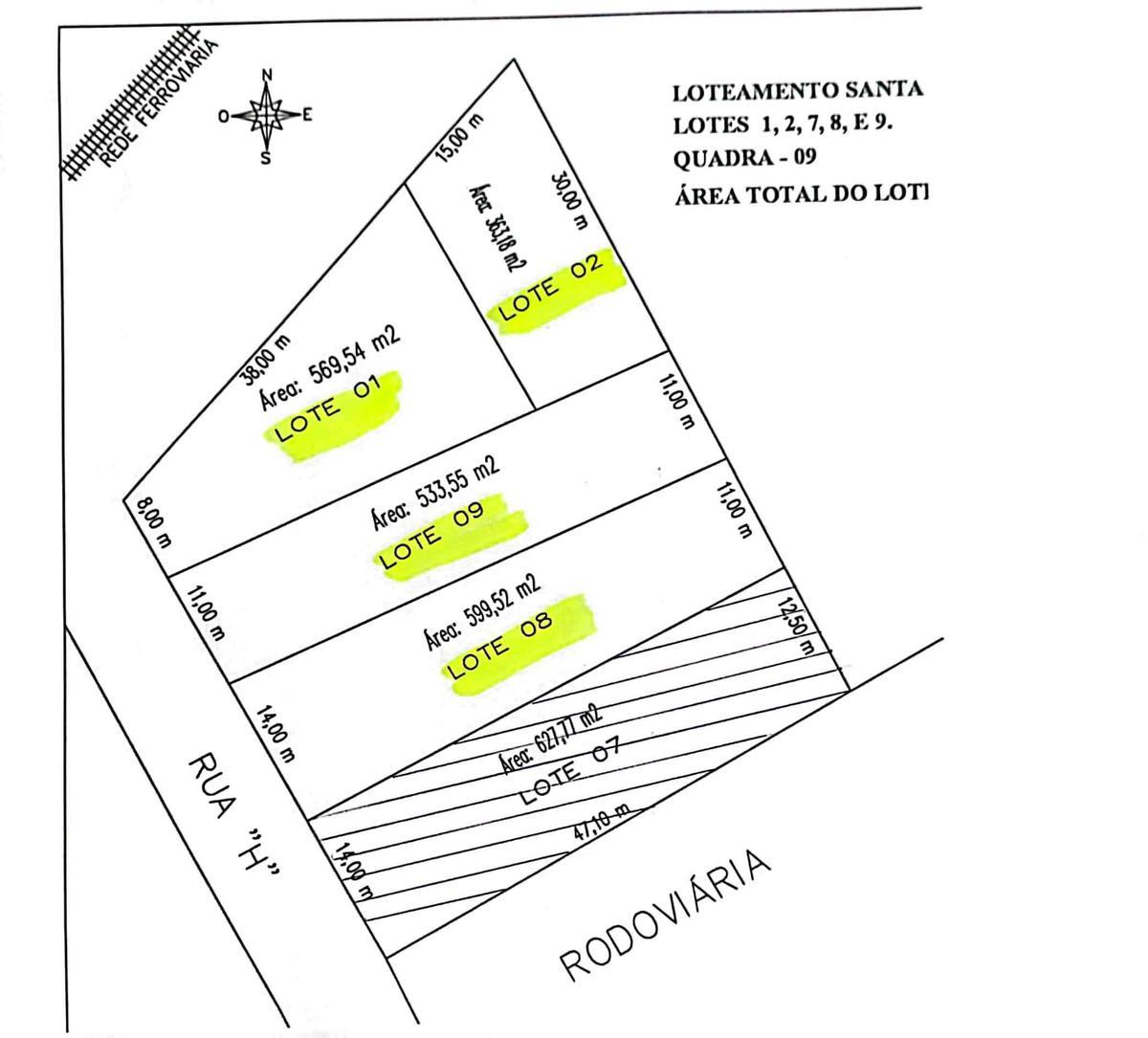 Lote, Centro, 0 Quarto, 0 Vaga