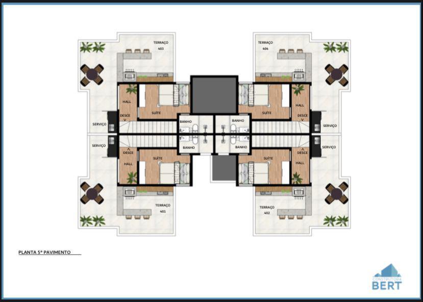 Apartamento, Copacabana, 2 Quartos, 1 Vaga