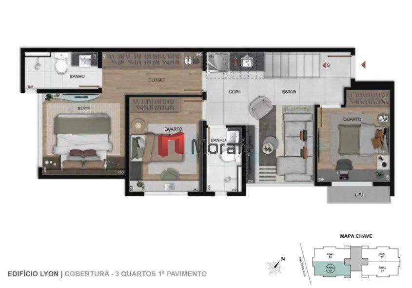 Apartamento, Prado, 2 Quartos, 2 Vagas, 1 Suíte