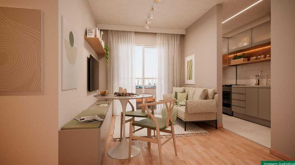 Apartamento, Brasiléia, 2 Quartos, 1 Vaga