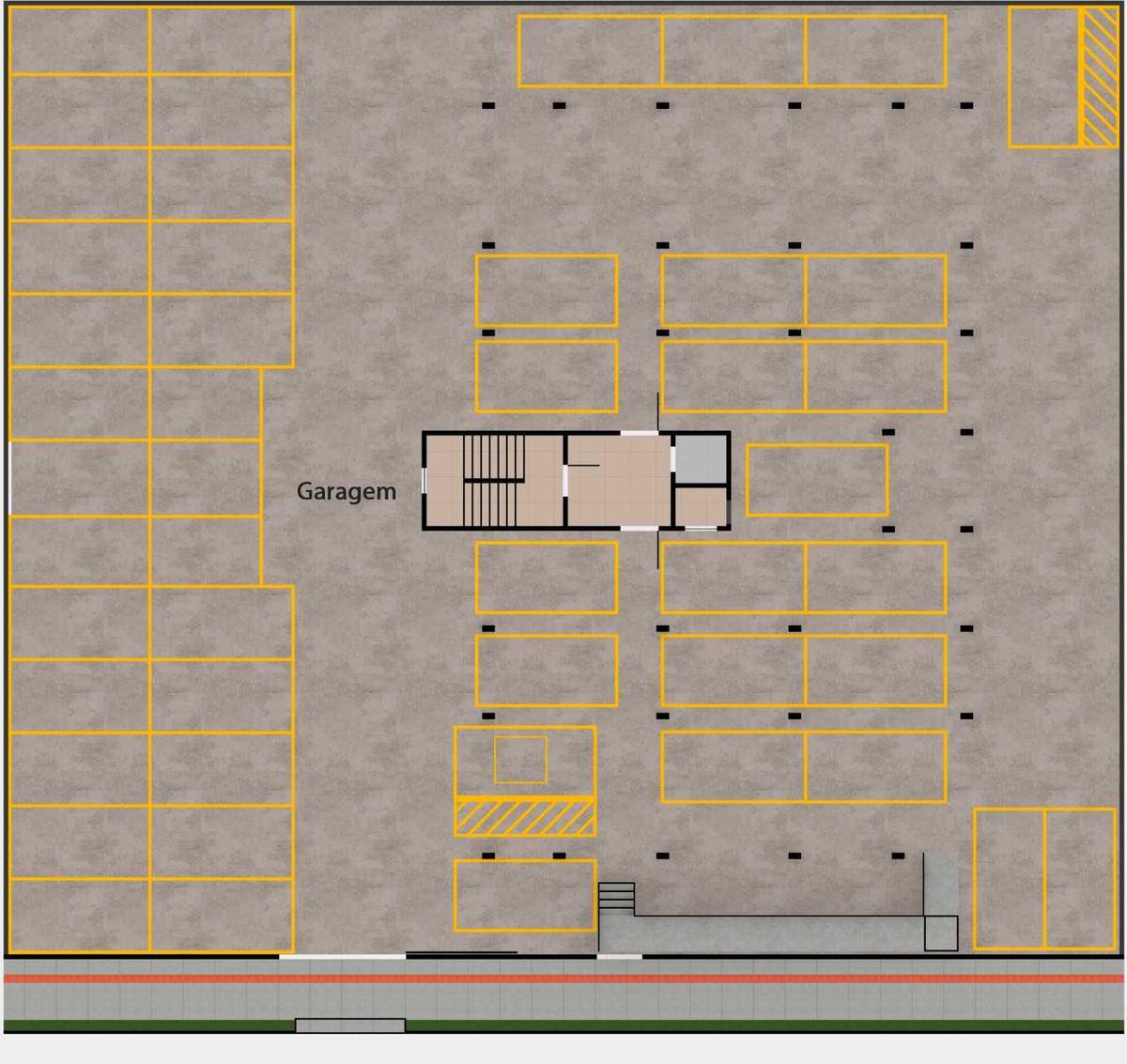 Apartamento, Santa Cruz Industrial, 3 Quartos, 1 Vaga, 1 Suíte