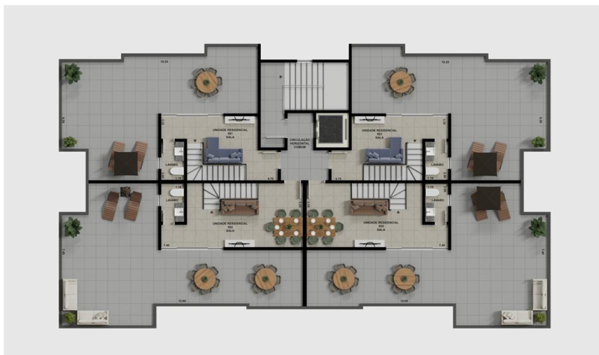 Apartamento, Caiçaras, 3 Quartos, 2 Vagas, 1 Suíte