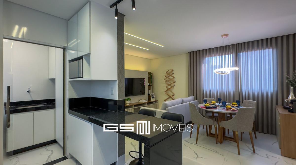 Apartamento, Santo Agostinho, 2 Quartos, 2 Vagas, 2 Suítes