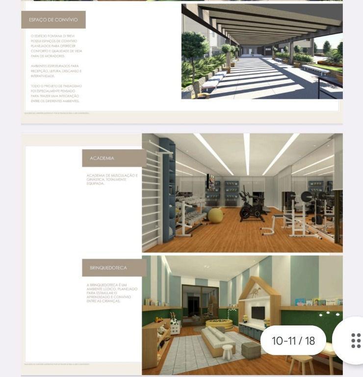 Apartamento, Centro, 2 Quartos, 4 Vagas