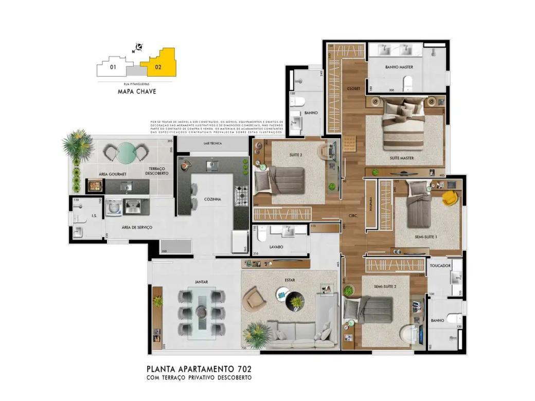 Apartamento, Santo Antônio, 3 Quartos, 3 Vagas, 1 Suíte