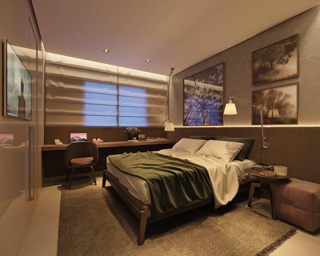 Apartamento, Santo Agostinho, 1 Quarto, 1 Vaga, 1 Suíte