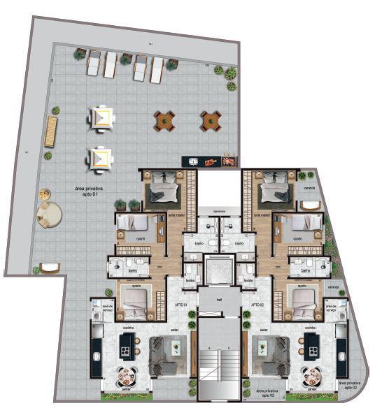 Apartamento, Prado, 3 Quartos, 2 Vagas, 1 Suíte