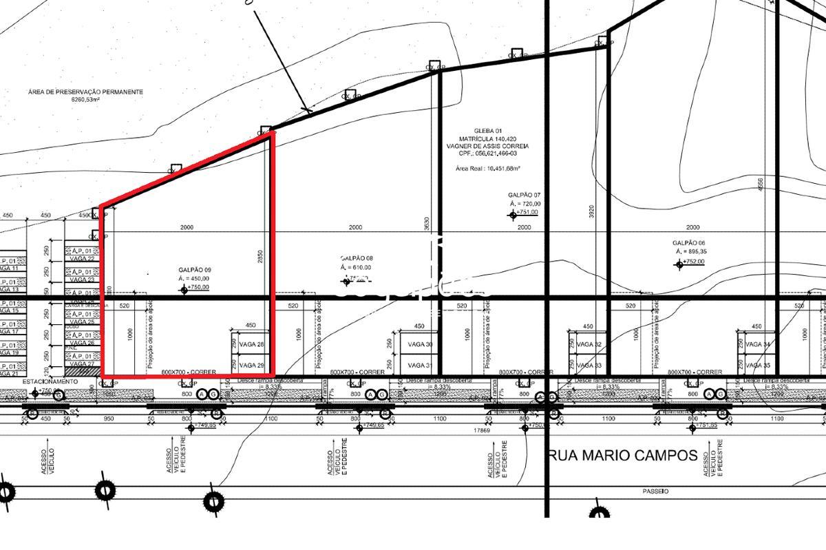 Galpão, Bandeirinhas