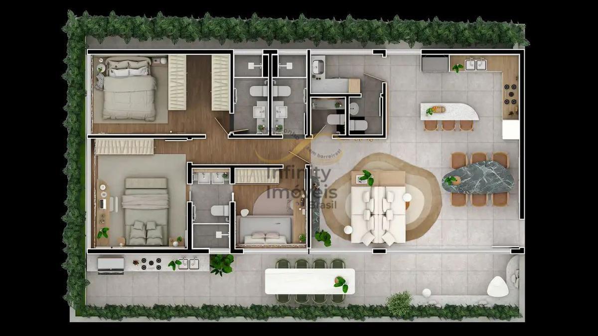 Apartamento, Santa Lúcia, 4 Quartos