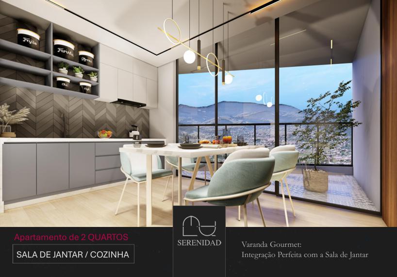 Apartamento, Vale do Sereno, 2 Quartos, 2 Vagas, 1 Suíte