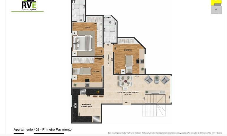 Apartamento, Salgado Filho, 3 Quartos, 2 Vagas, 1 Suíte