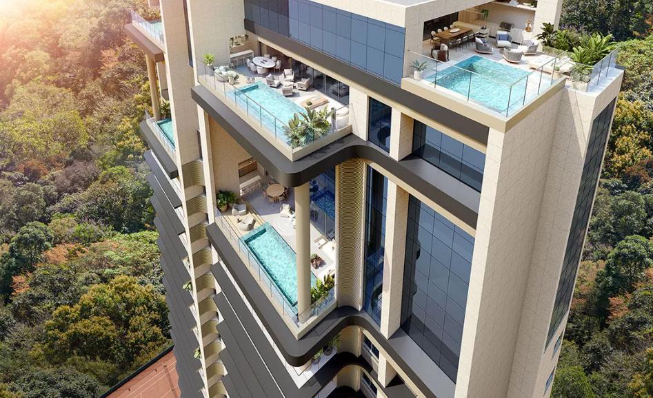 Apartamento, Jardim das Mangabeiras, 4 Quartos, 6 Vagas, 4 Suítes