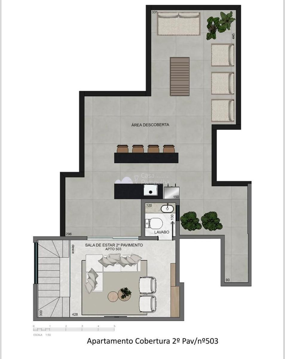 Apartamento, Santa Amélia, 3 Quartos, 2 Vagas, 1 Suíte