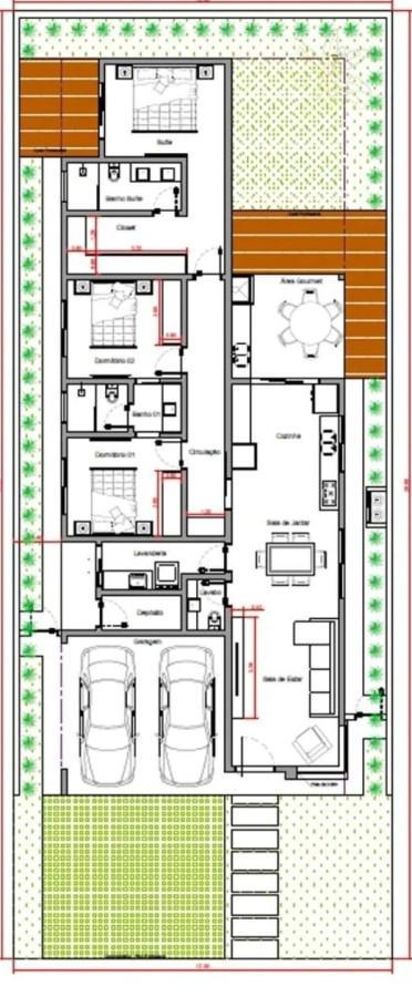 Casa, Residencial Parque dos Buritis, 3 Quartos, 1 Vaga, 3 Suítes