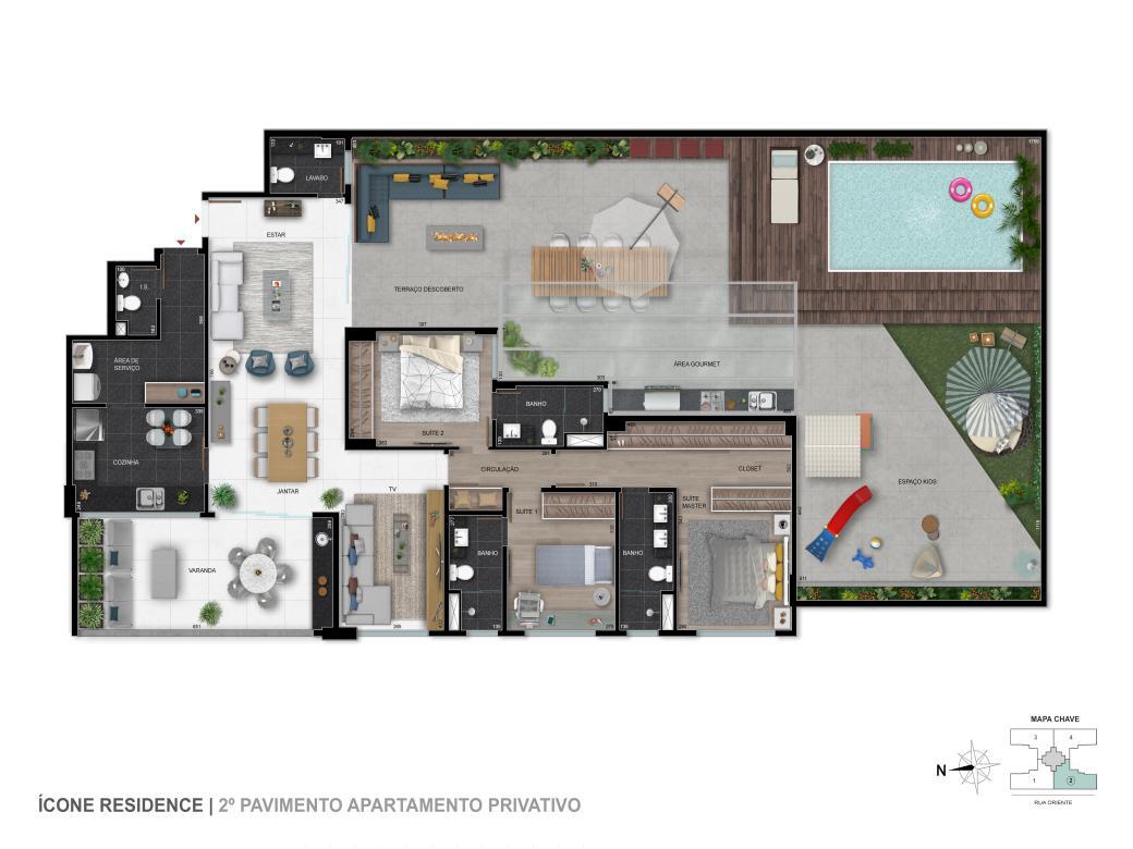 Apartamento, Serra, 3 Quartos, 3 Vagas, 3 Suítes