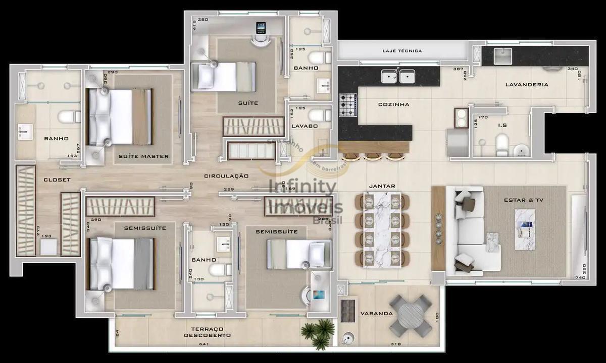 Apartamento, Sion, 4 Quartos