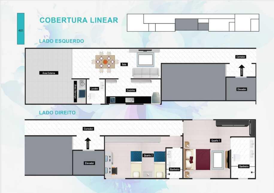 Apartamento, Alto Barroca, 2 Quartos, 1 Vaga, 1 Suíte