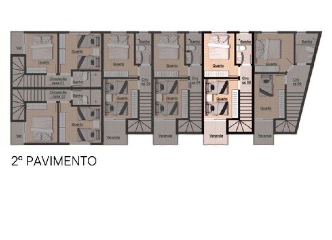Casa, Duquesa II (são Benedito), 2 Quartos, 2 Vagas