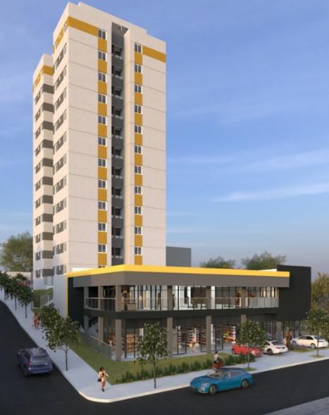 Apartamento, Diamante, 2 Quartos, 1 Vaga